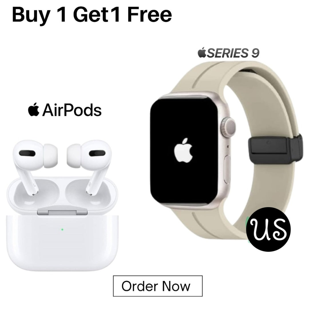 AirPods Pro + Apple Watch Series 9 Combo!