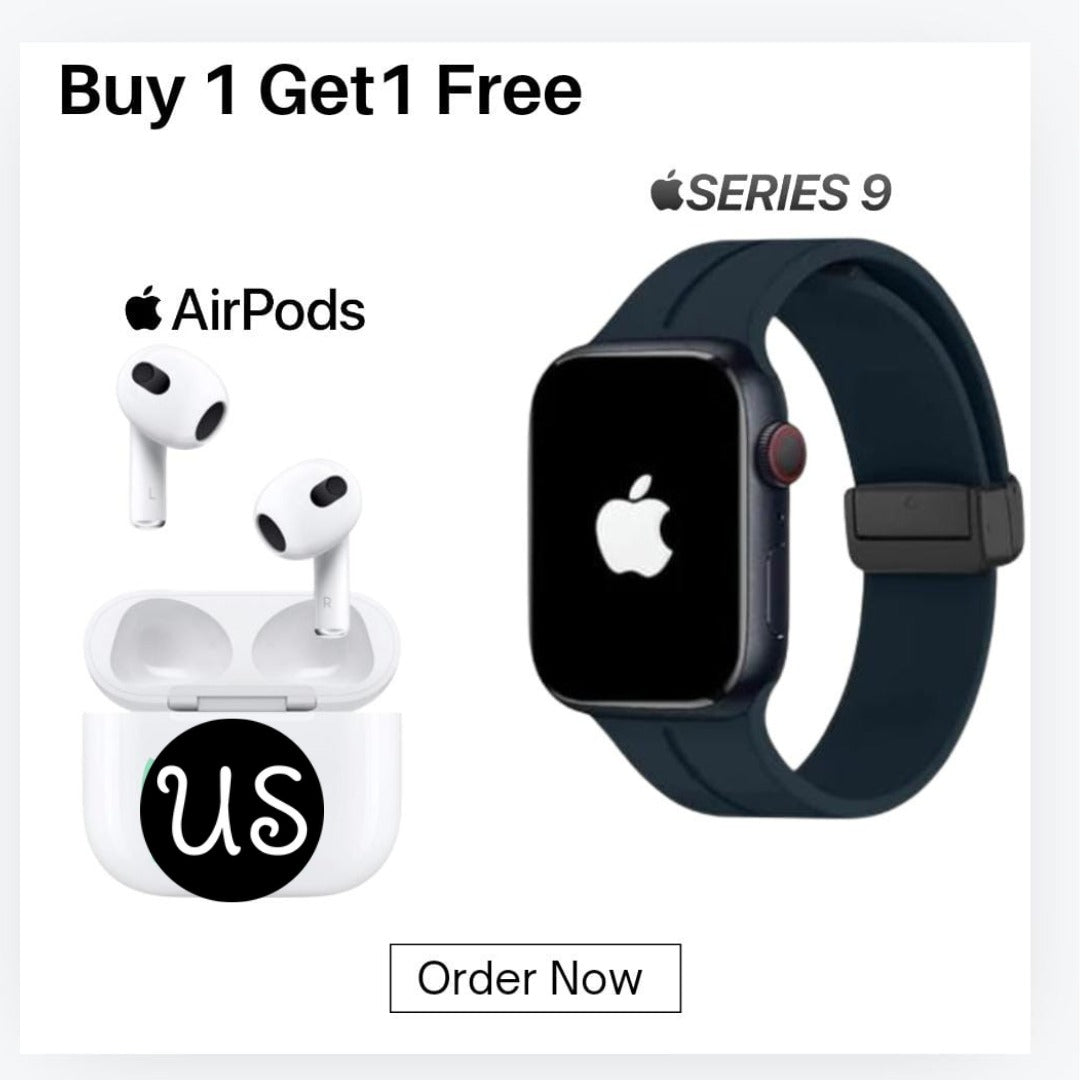 AirPods Pro + Apple Watch Series 9 Combo!