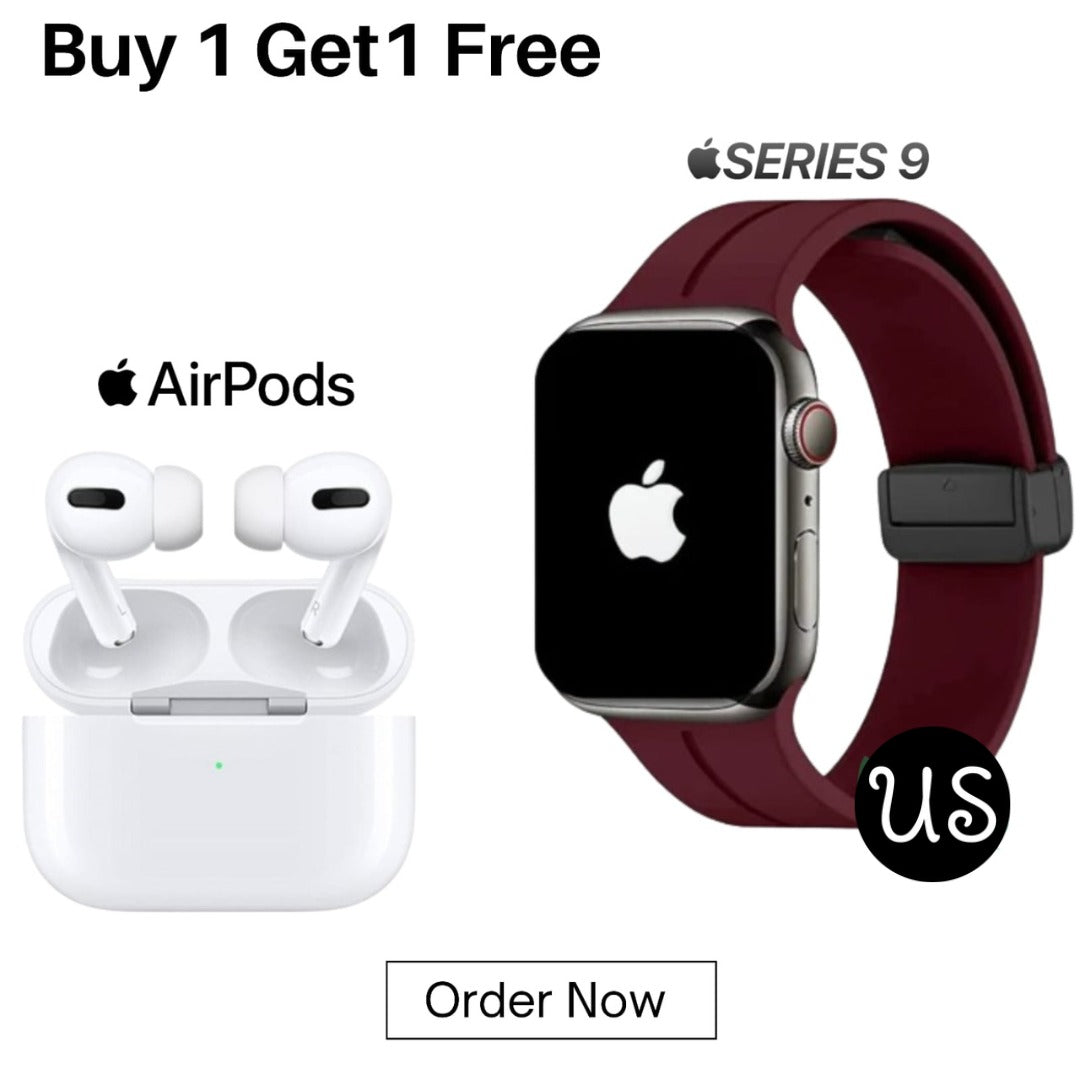 AirPods Pro + Apple Watch Series 9 Combo!